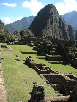 Looking towards Huayna Picchu
