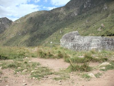 Funerary Rock & Inca Trail