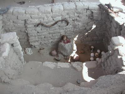 Nazca burial site
