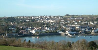 View from the mainland