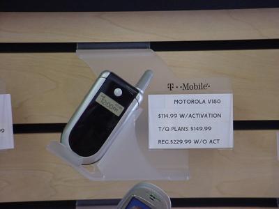 Motorola V180  color screen display