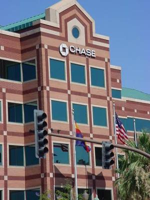 Chase bank building in Tempe Arizona