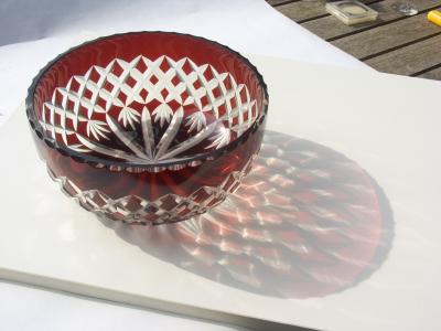 Red Bowl from the side