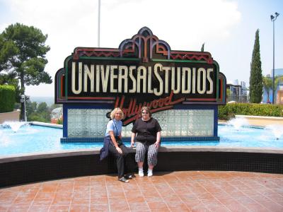 universal stuido me and my friend Lori