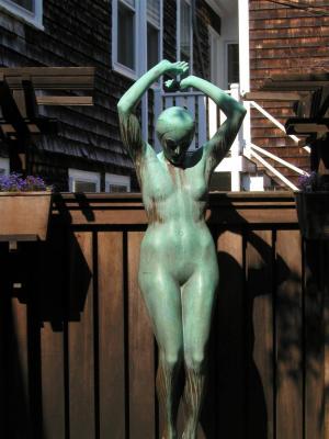 Statue at Rockport