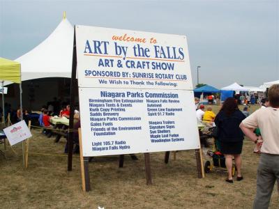 Art By The Falls Show