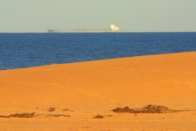 Tanker at Narrabeen