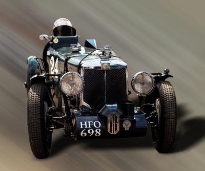 MG racer, Limerock, Connecticut