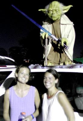 Kitty, Stacey & Yoda