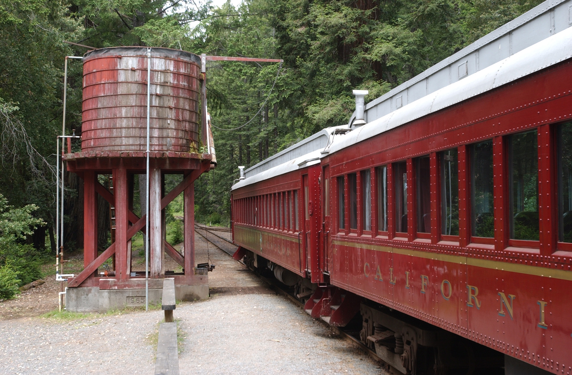 water tower for steam engines