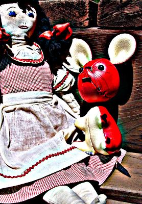 Old Red Dolls *  by mlynn