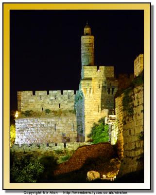 King David's Citadel by Nir Alon