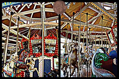 Carousel Interior *  by mlynn