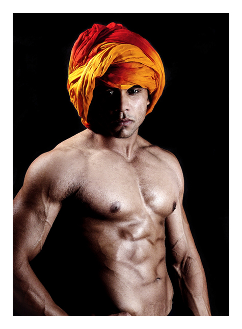 <b>Red Turban</b><br><font size=2>by Vikas</font>