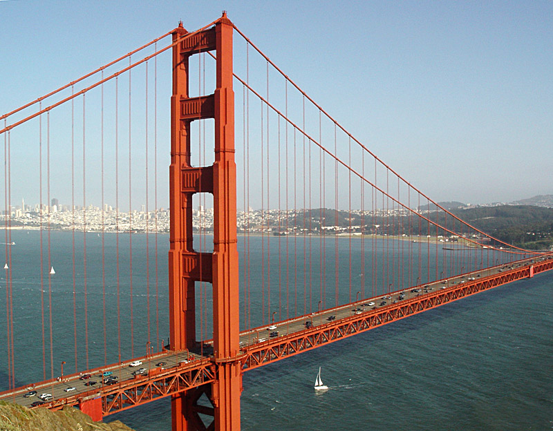 Golden Gate Bridge<br>by Michael Puff