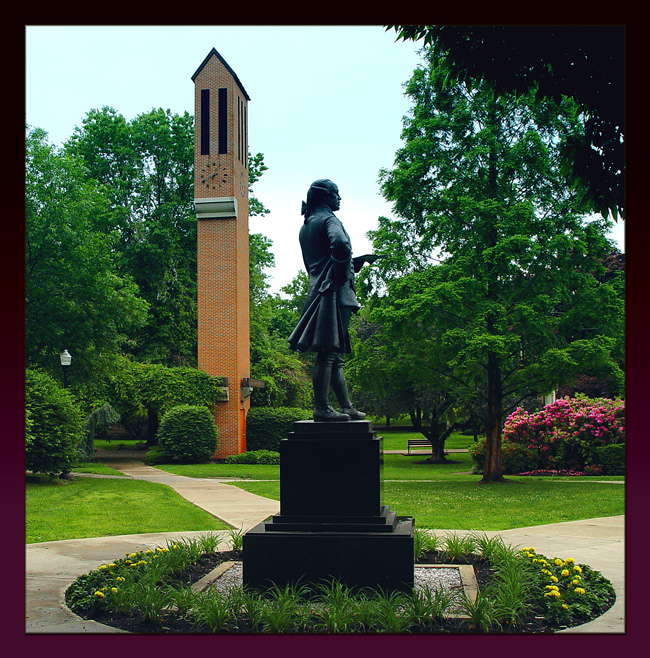 Clocktower and John Wilkes Statue by Michele Pesta