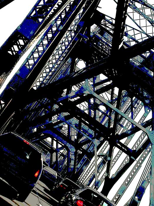 <b>Bridge Traffic *</b> <BR><FONT size=1>Martin Taylor (Cellophane)</font>