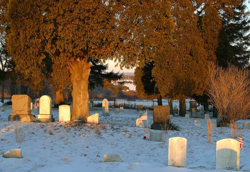 Fry cemetery in Brush Valley, PA