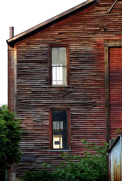 Abandoned flour mill in Saltsburg, PA