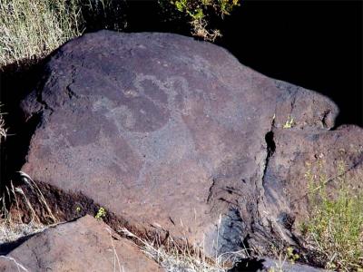Petroglyph in Little Petroglyph Canon