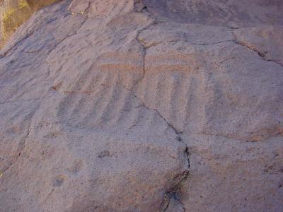 Petroglyph in Little Petroglyph Canon