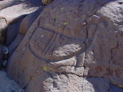 Petroglyph in Little Petroglyph Canon