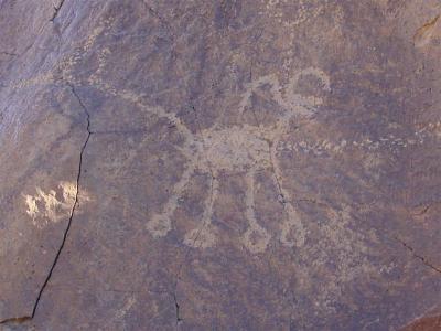 Petroglyph in Little Petroglyph Canon