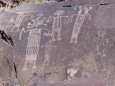 Petroglyph in Little Petroglyph Canon