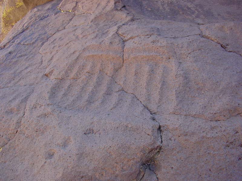 Petroglyph in Little Petroglyph Canon
