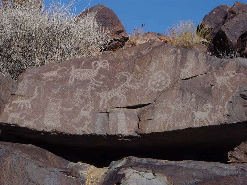 Petroglyph in Little Petroglyph Canon