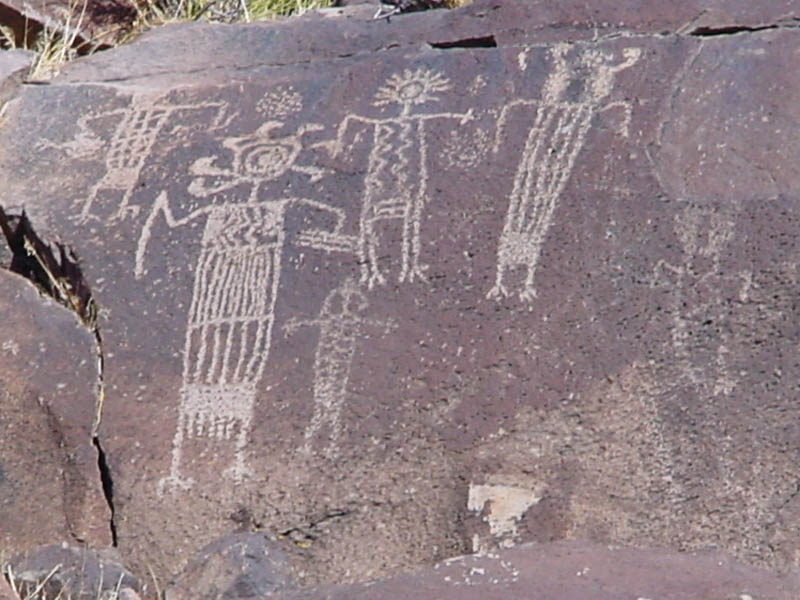 Petroglyph in Little Petroglyph Canon