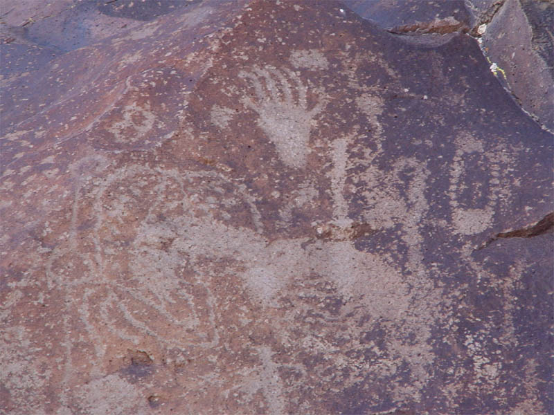 Petroglyph in Little Petroglyph Canon