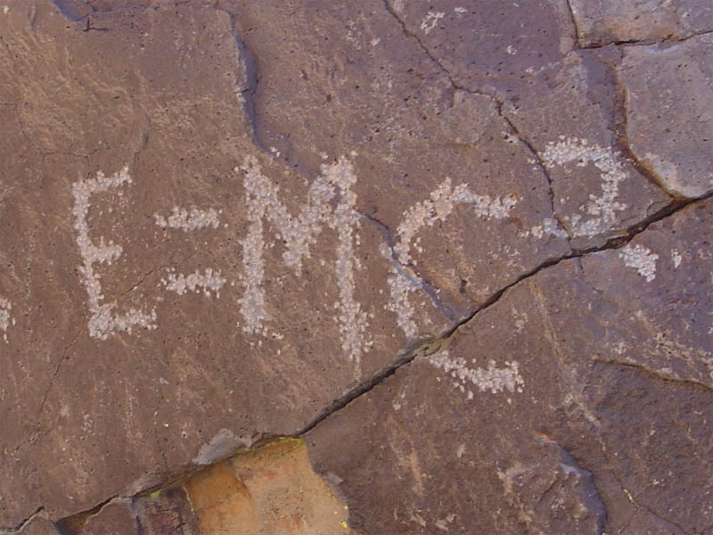 Petroglyph in Little Petroglyph Canon