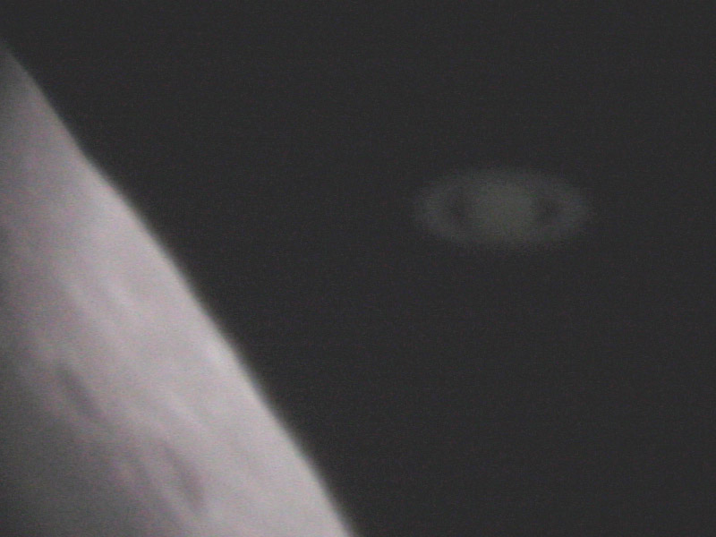 Saturn occultation image 1