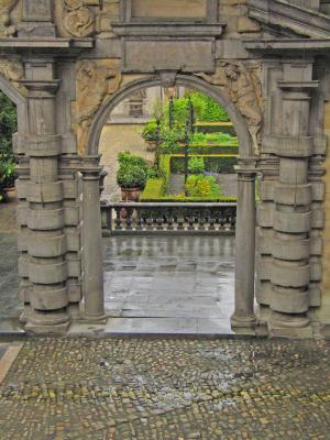 View of Rubens garden