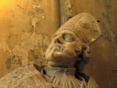 Deathbed of a bishop