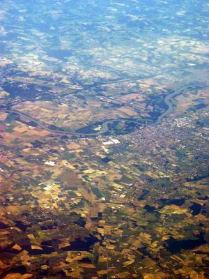River Garonne and Marmande