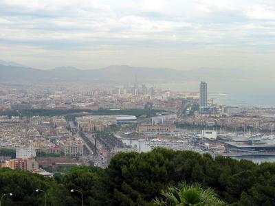 view over Barcelona