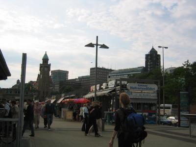 Along the docks