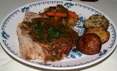 pork roast at Bouillon Soup (not on standard menu) smallfile DSCF0052.JPG