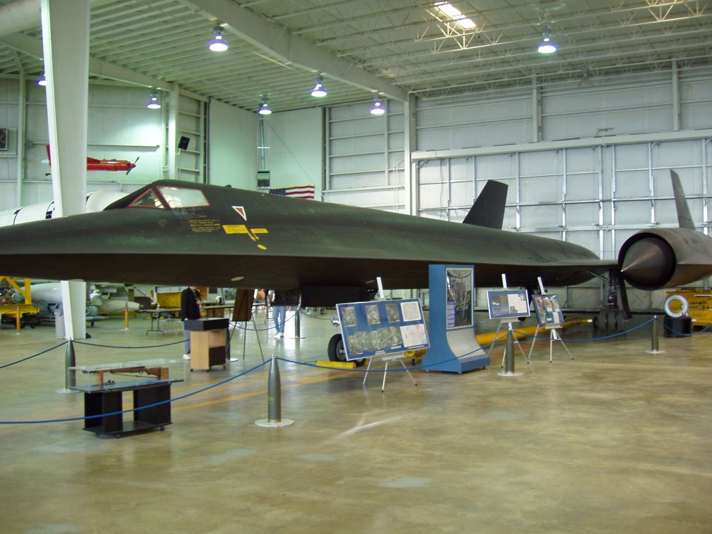 At first I thought it was the famous SR-71 Blackbird, but apparently there are several types of Blackbirds.