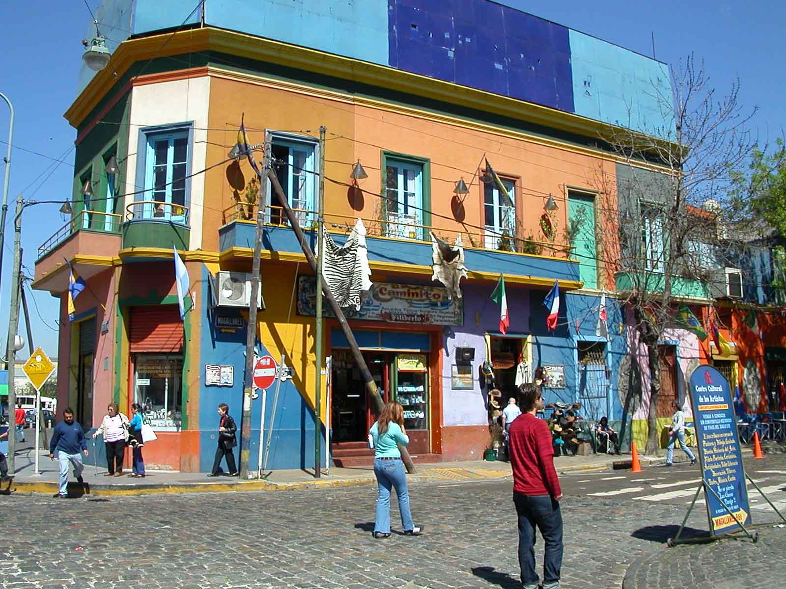 Buenos Aires - La Boca street