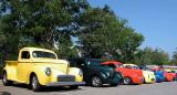 A flock of Willys - Twighlight Cruise 6/4/2003A flock of willys!