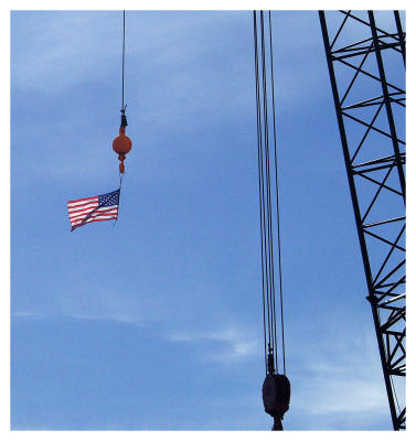 11/9 Construction Flag