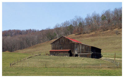 Late Fall PA Barn (farm)