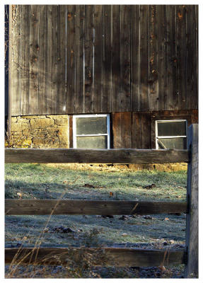 Sometimes barns are more interesting up close and personal.(farm)