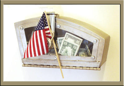 Social Security Lock Box (flag, money)