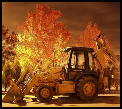 Backhoe/midnight