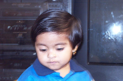 Ananya in Blue