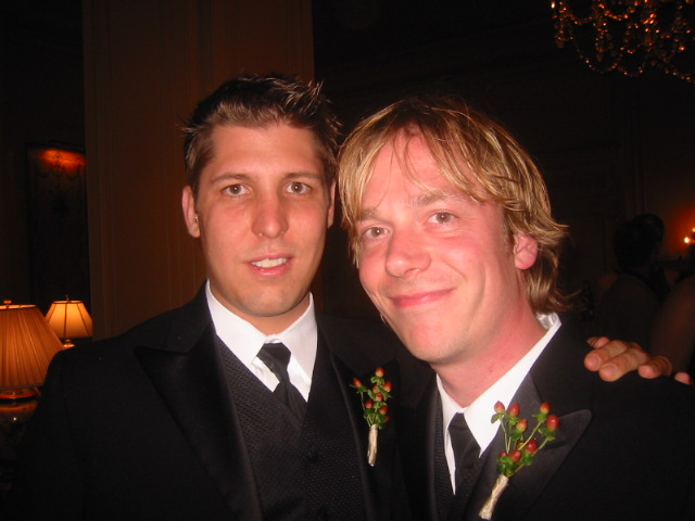 DTM and Jimmy, the co-best men